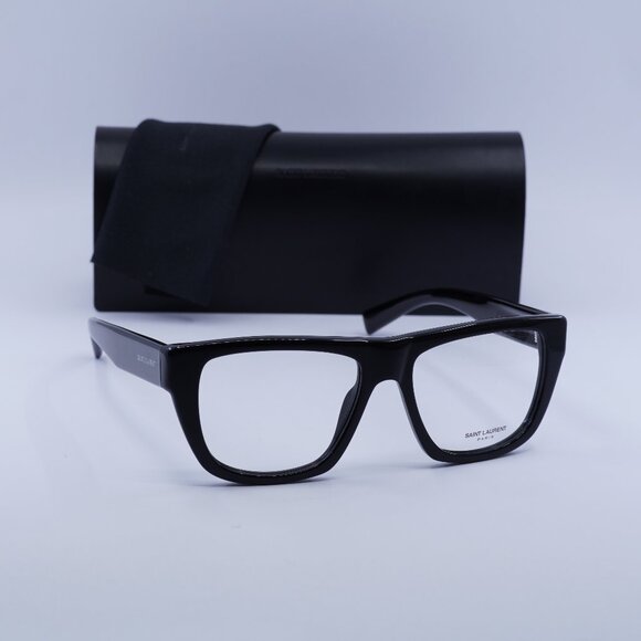Final Price! Saint Laurent SL714 001 Black Eyeglasses 55mm